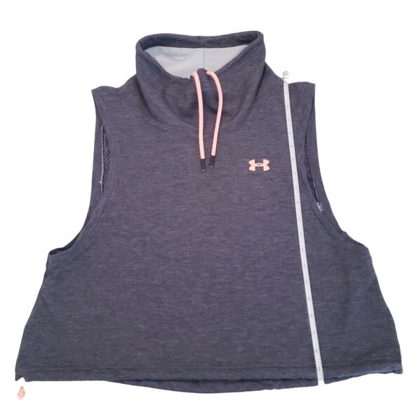 Under Armour Featherweight Cowl Pullover Muscle Hoodie Size Large - Picture 8 of 10